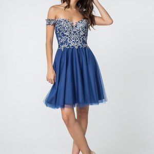 Sweetheart Neck Off Shoulder Prom Dress GS2862